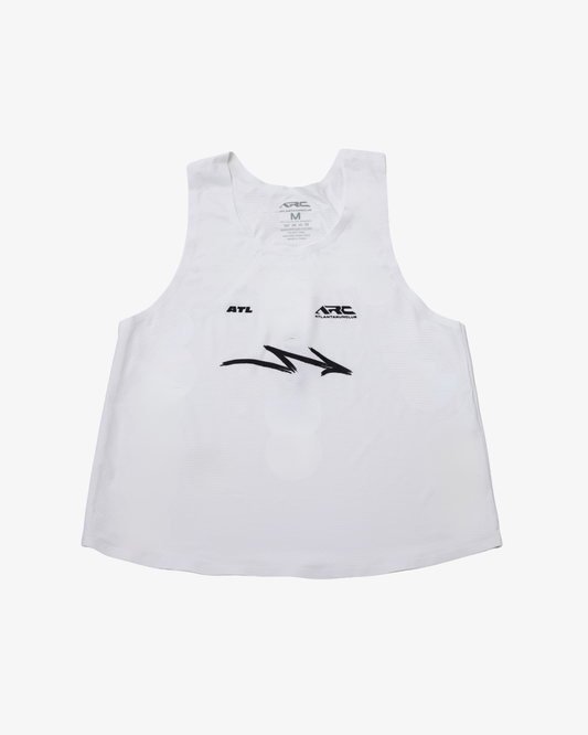 ARC Women's Cropped Singlet (White)