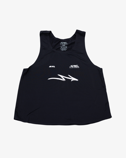 ARC Women's Cropped Singlet (Black)