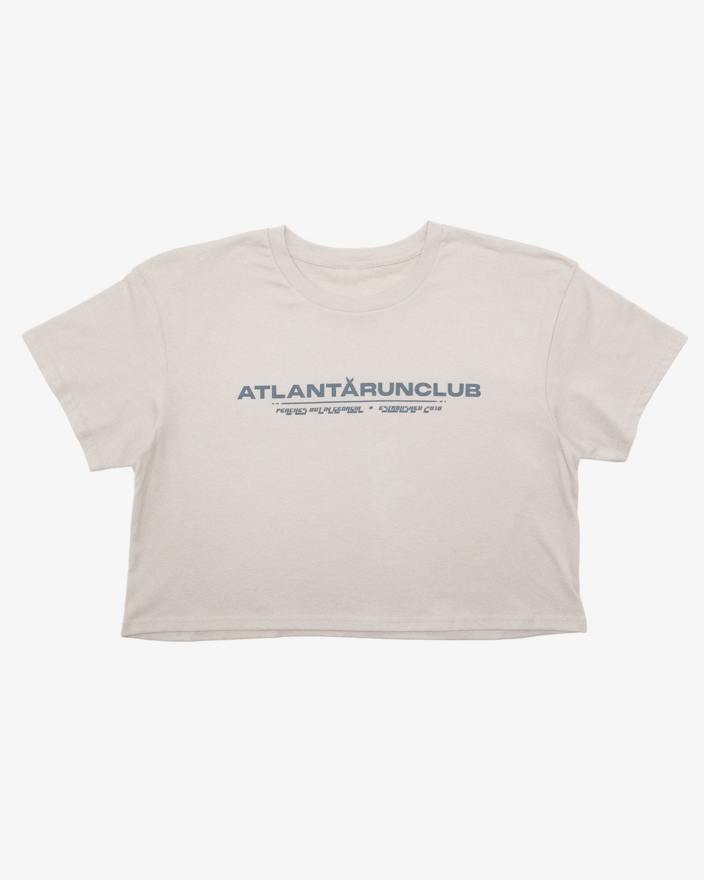 Women’s ATLANTARUNCLUB CROP Tee - Bone