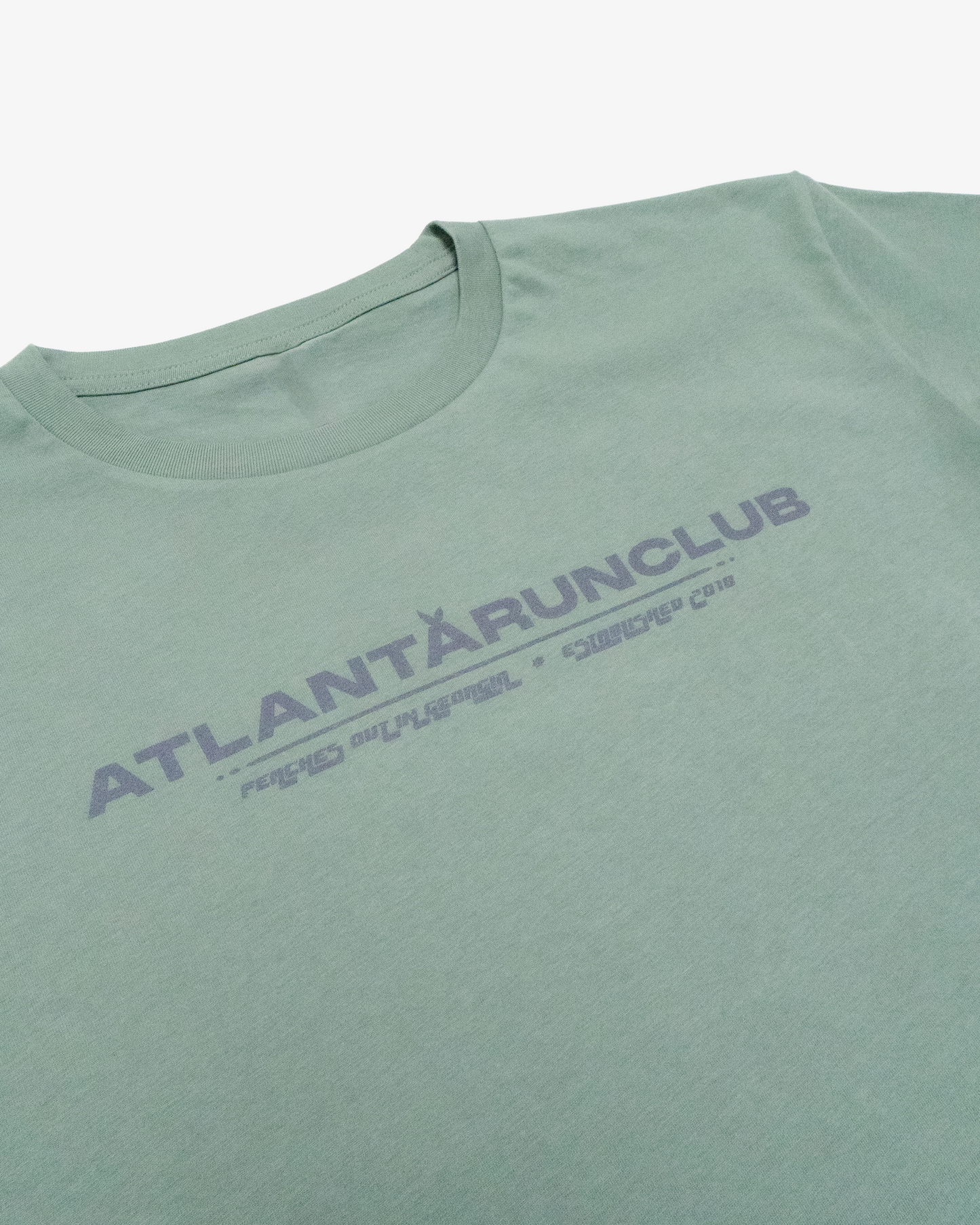 Women’s ATLANTARUNCLUB CROP Tee - Green